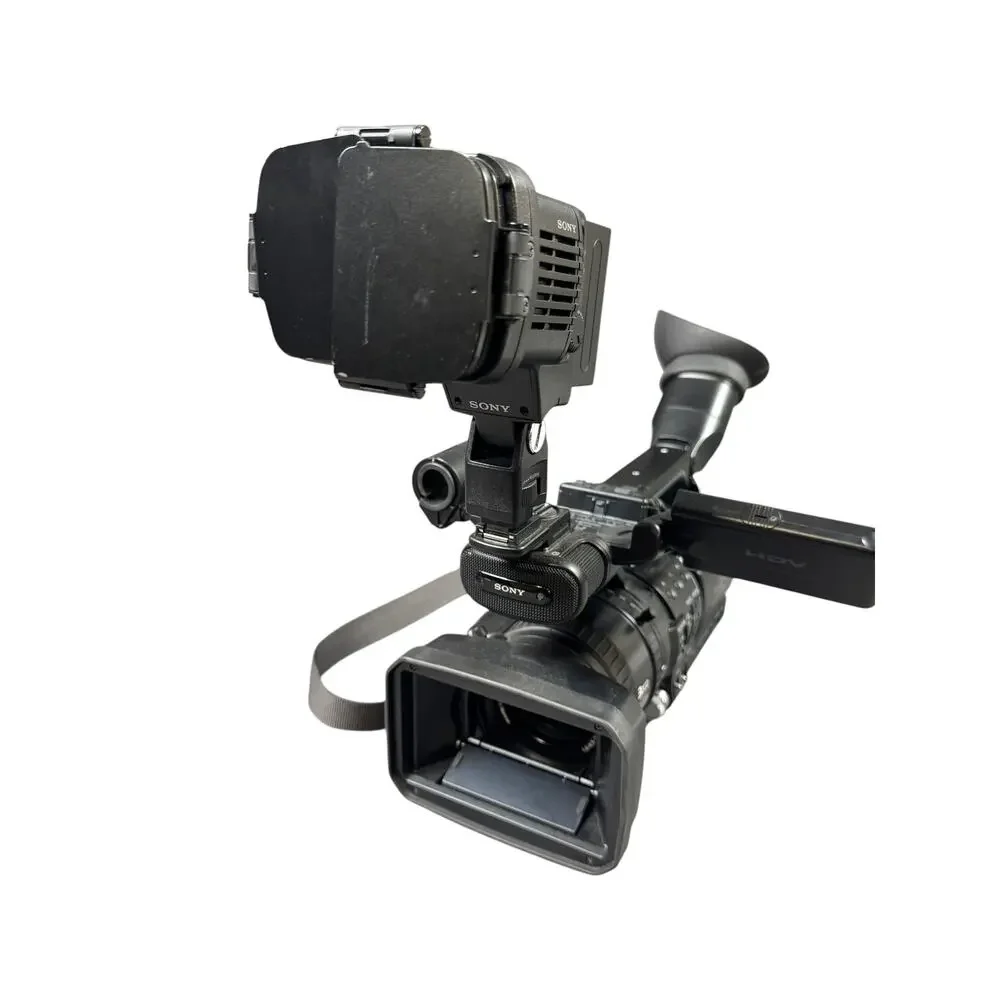 Sony HVR-Z1U 3CCD HDV Camcorder Video Camera HD & HVL-LBP Light